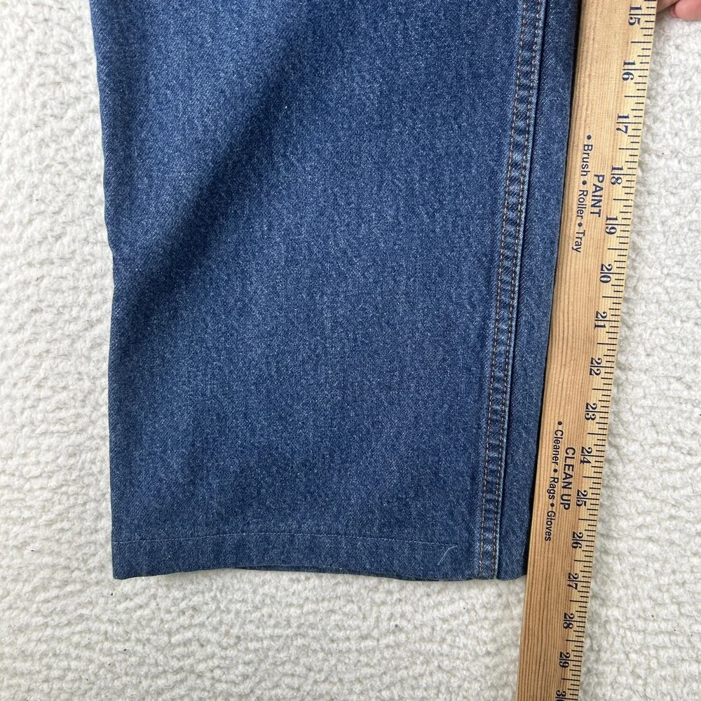 Vintage Levis 517 Jeans Mens 40x27 Medium Wash Denim Bootcut Zip 90s Hemmed